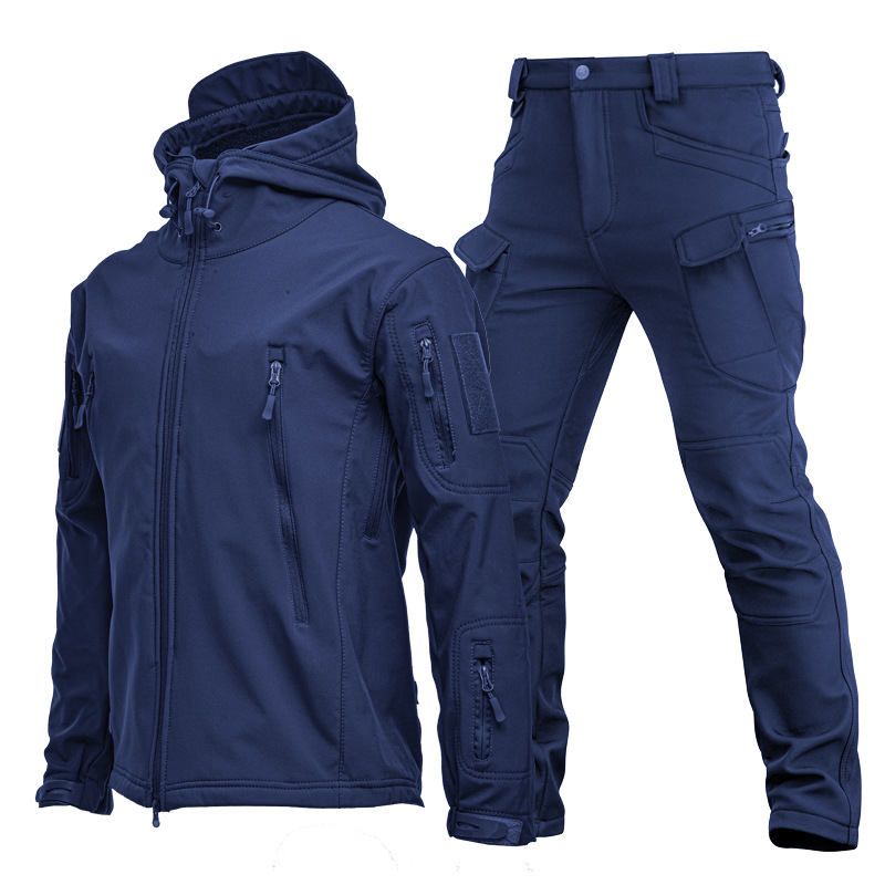 Windproof Jacket Softshell - رجل في الهواء الطلق القرش الجلد