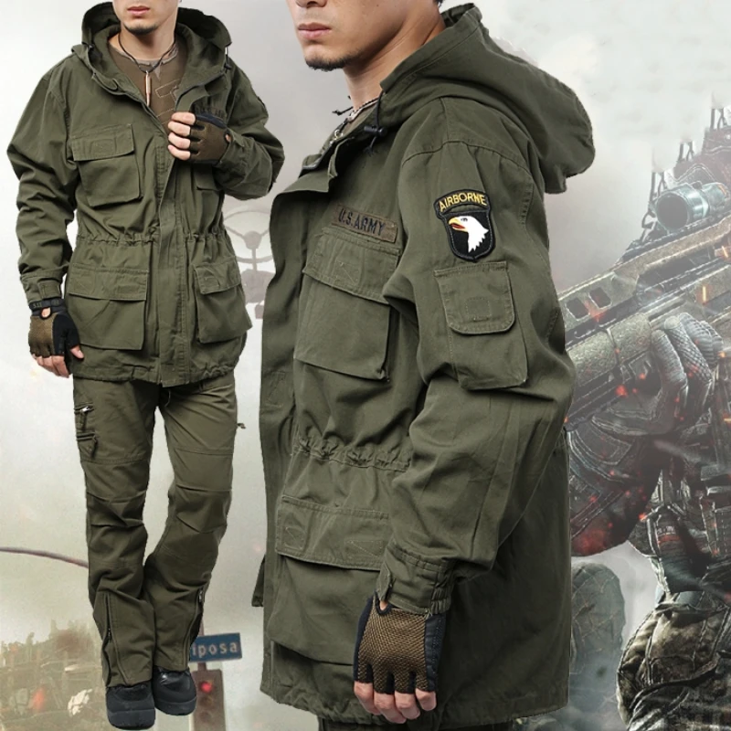 Winter Clothing Work - الولايات المتحدة العسكرية الصوف التكتيكية سترة