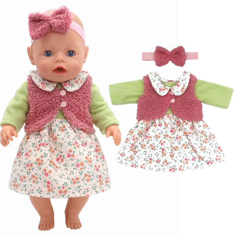 Winter Clothing For Toddlers - ملابس دمى ل 43 سنتيمتر دمية