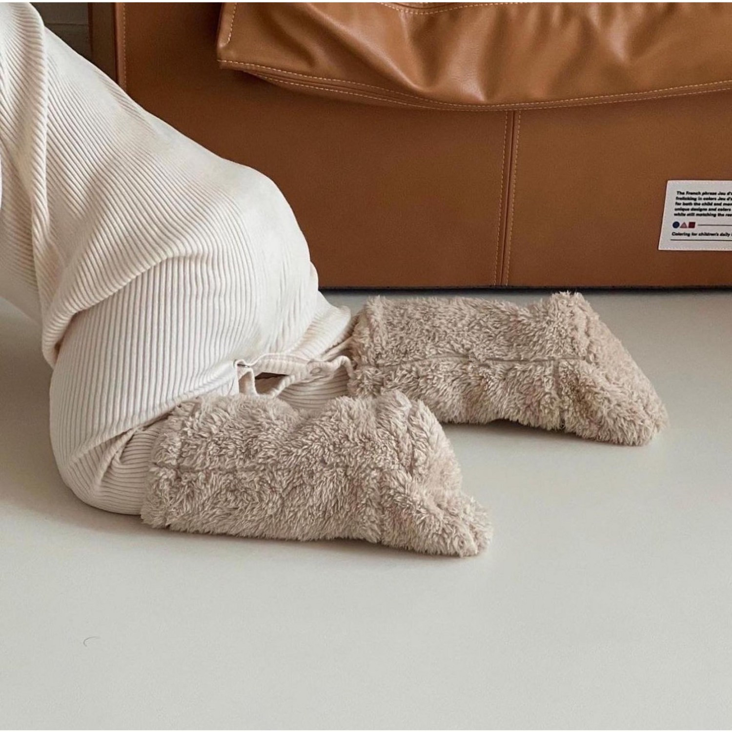 Winter Clothing Newborn - الشتاء الدافئ الطفل الجوارب المرجان الصوف