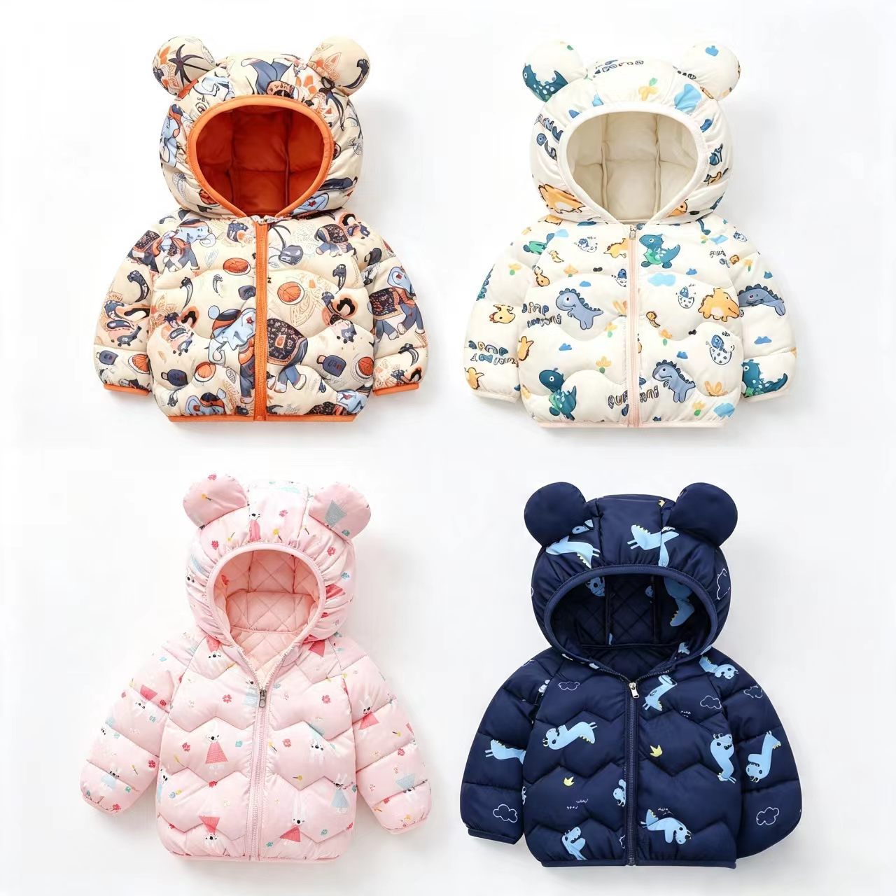 Winter Clothing For Toddlers - معطف أطفال، جاكيت كرتوني للأطفال، ملابس