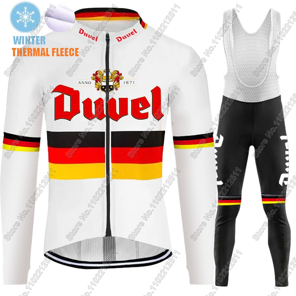 Winter Clothing Germany - الشتاء Duvel ألمانيا 2024 الدراجات جيرسي