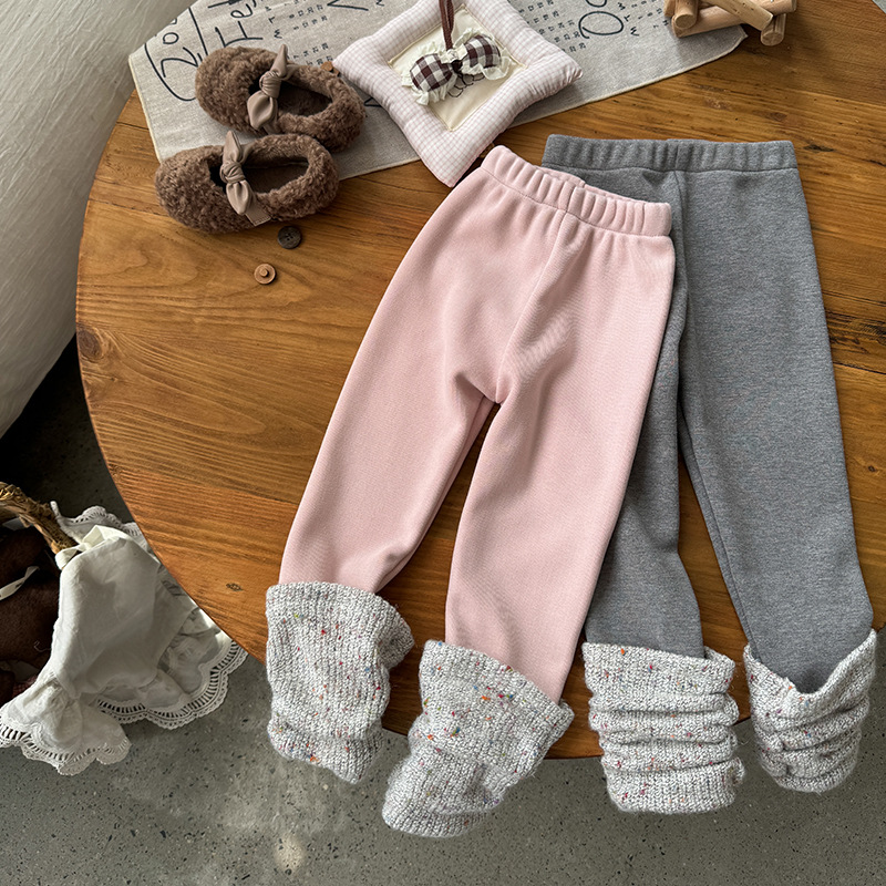Winter Clothing For Toddlers - طفل الفتيات طماق الاطفال السراويل الوردي
