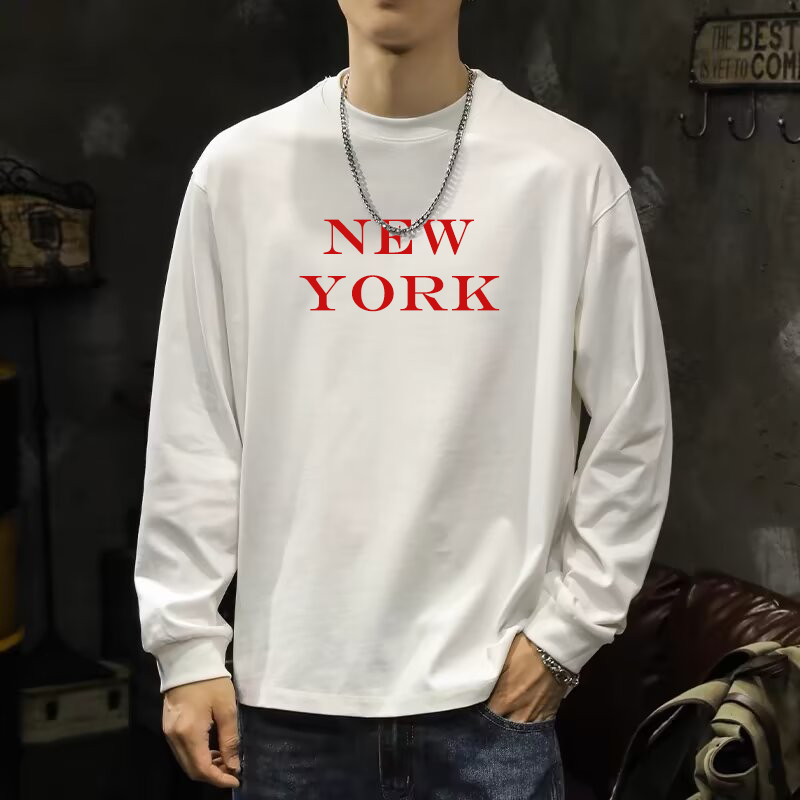 Winter Clothing New York - 100% القطن الخالص الرجال البلوز نيويورك
