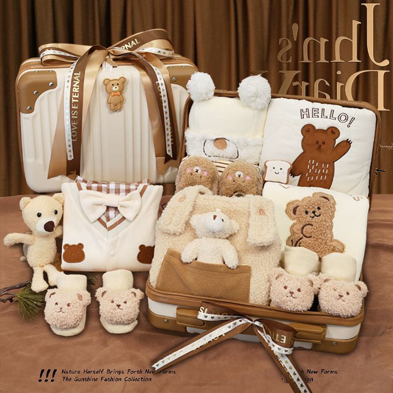 Winter Clothing Newborn - طقم ملابس لحديثي الولادة مع صندوق