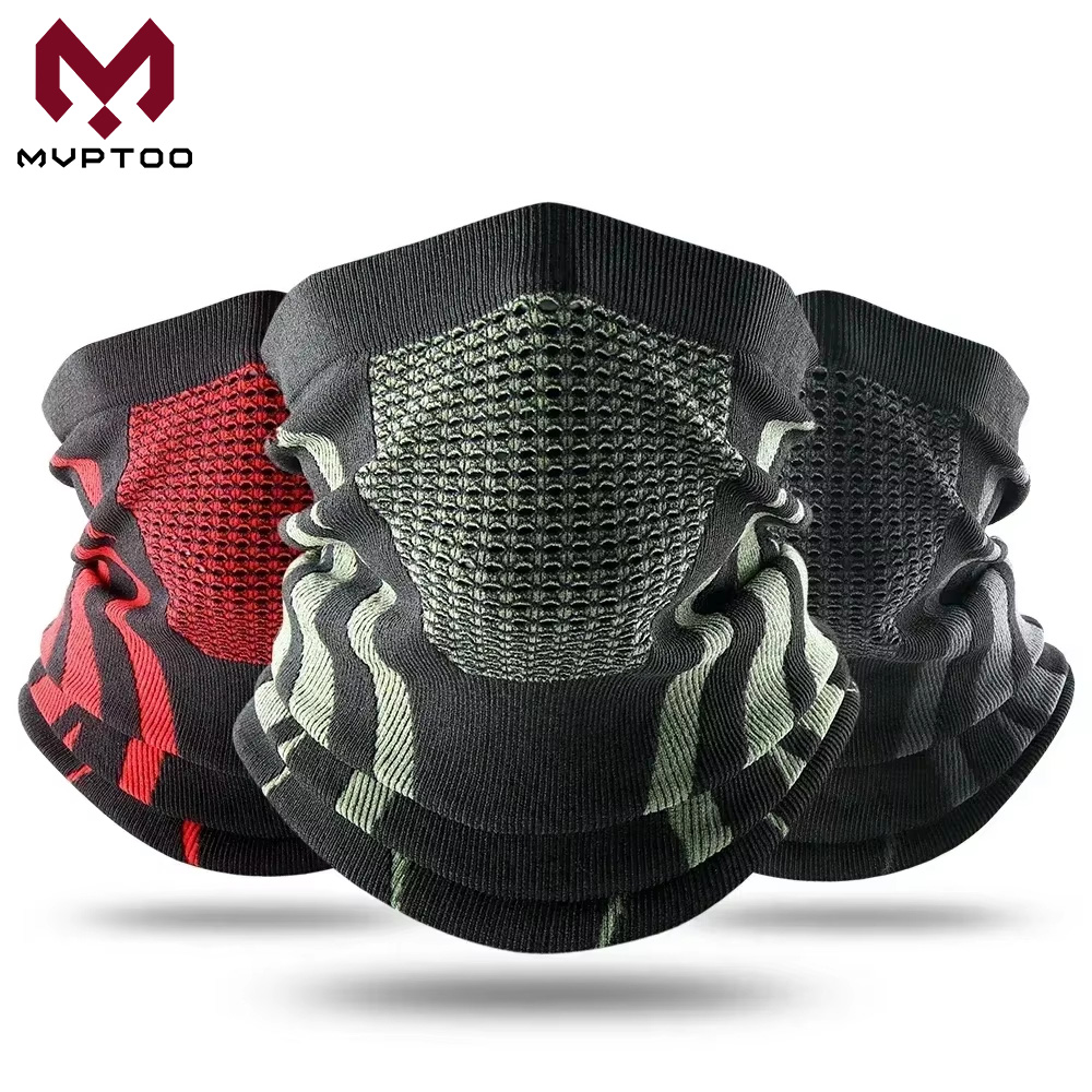 Neck Gaiter Fleece - الشتاء حلقة أنبوب لينة باندانا قناع