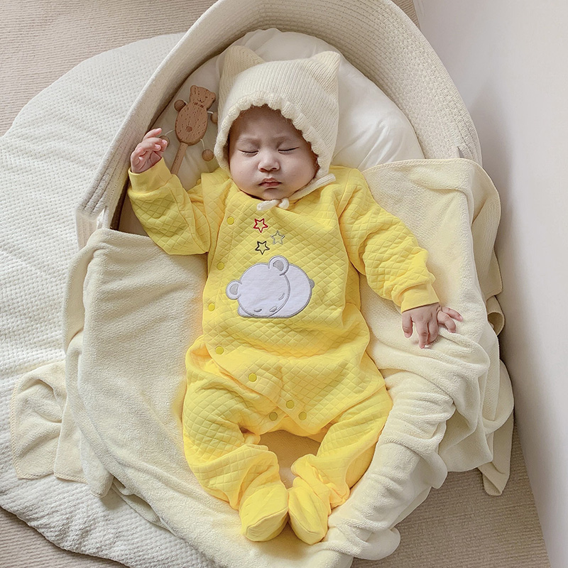 ملابس قطنية للأطفال حديثي الول - مراجعة Winter Clothing Newborn وسعره