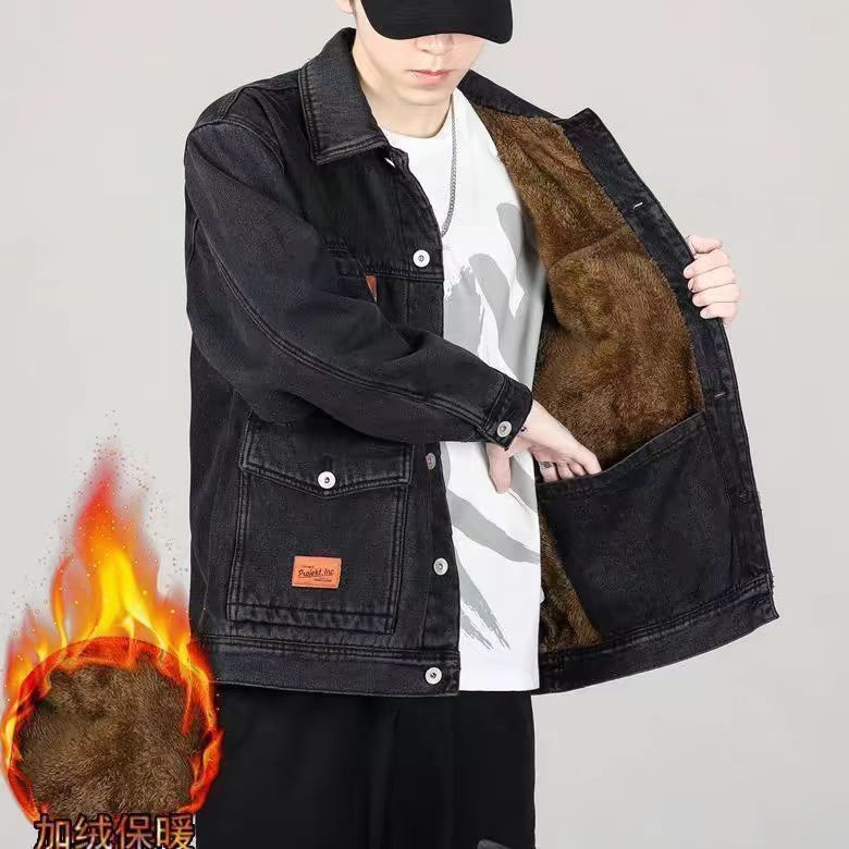 سترة رجالية من الدنيم مع عزل م - مراجعة Winter Clothing Work وسعره