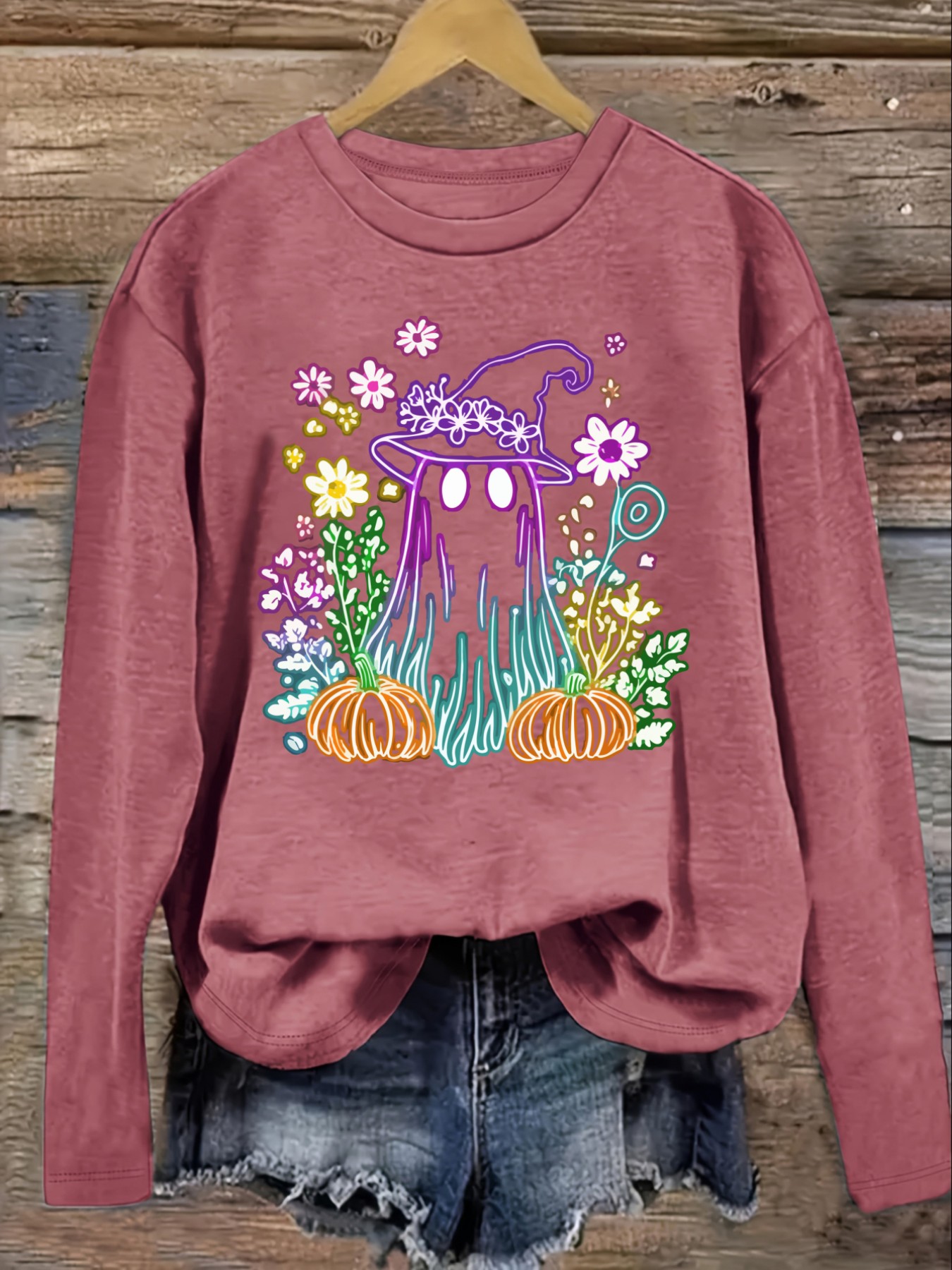 تي شيرت نسائي كاجوال بأكمام طو - مراجعة Winter Clothing Usa وسعره