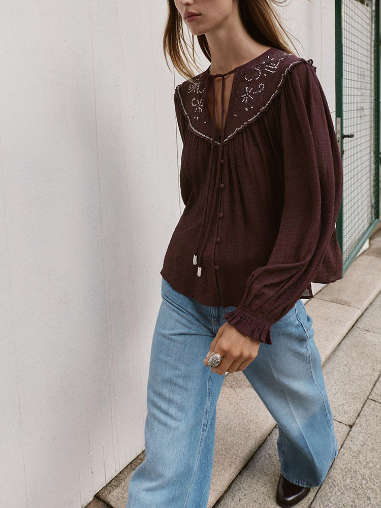 قميص نسائي عصري جديد لشتاء 202 - مراجعة Winter Clothing Trends 2025 وسعره