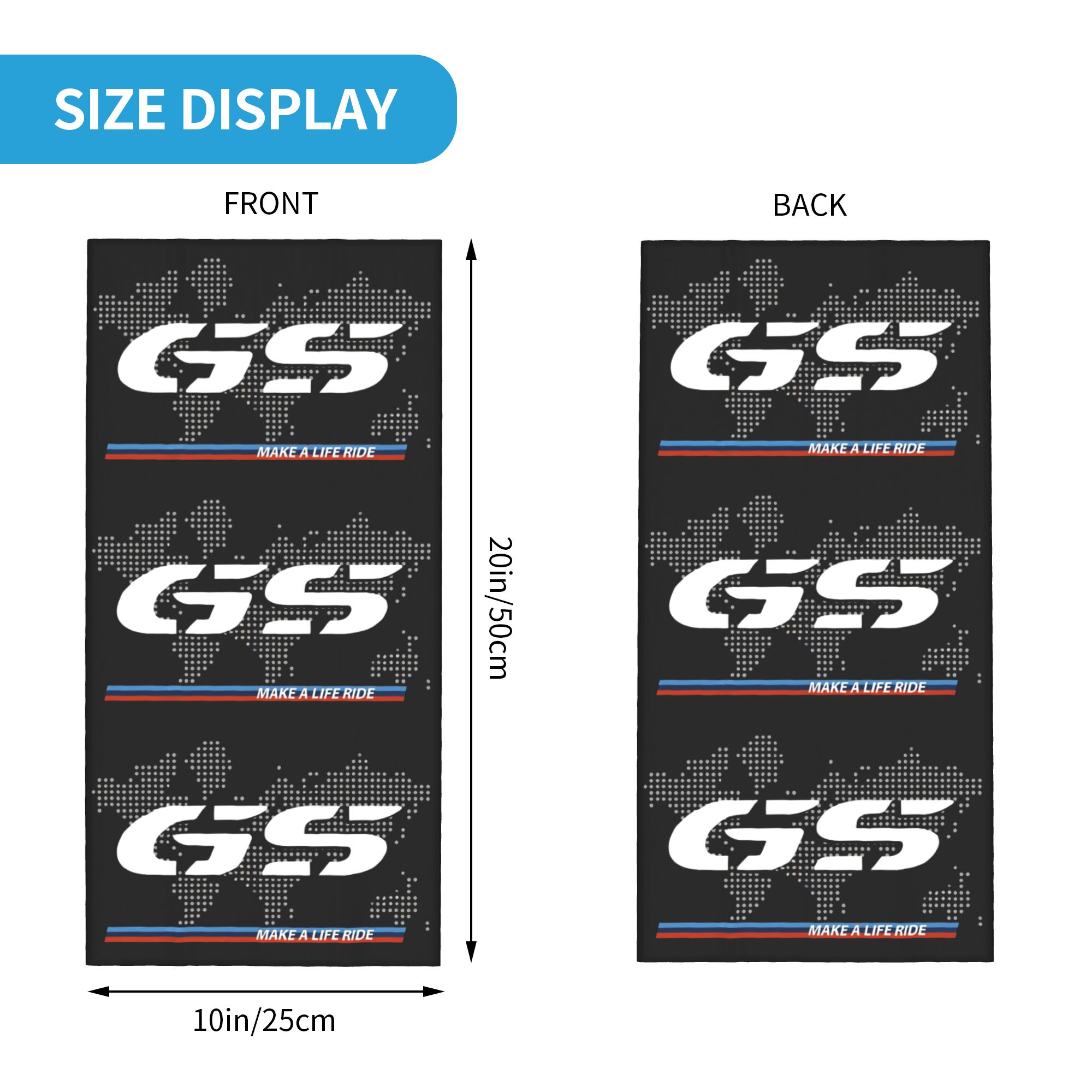 مخصص GS دراجة نارية مغامرة الر - مراجعة Neck Gaiter Fleece وسعره