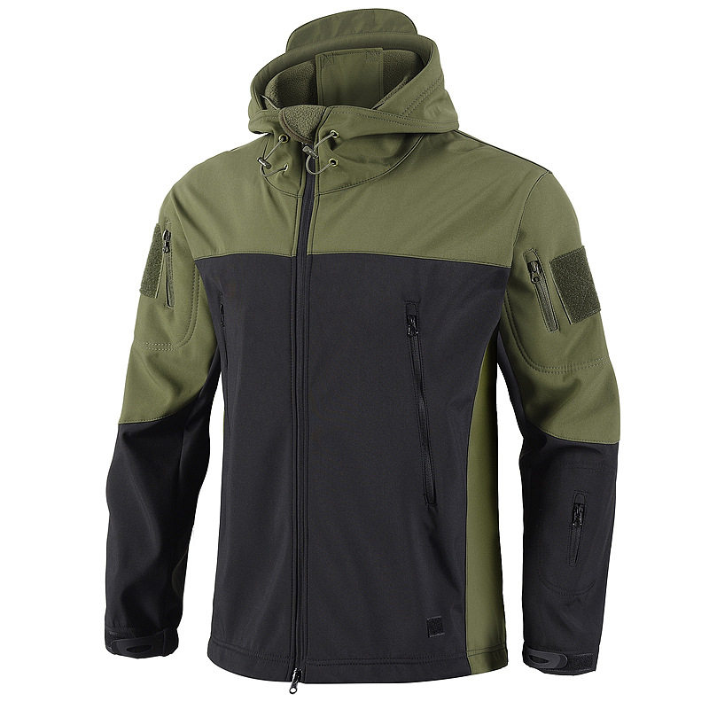 سترة تكتيكية مموهة من QX مقاوم - مراجعة Windproof Jacket Softshell وسعره