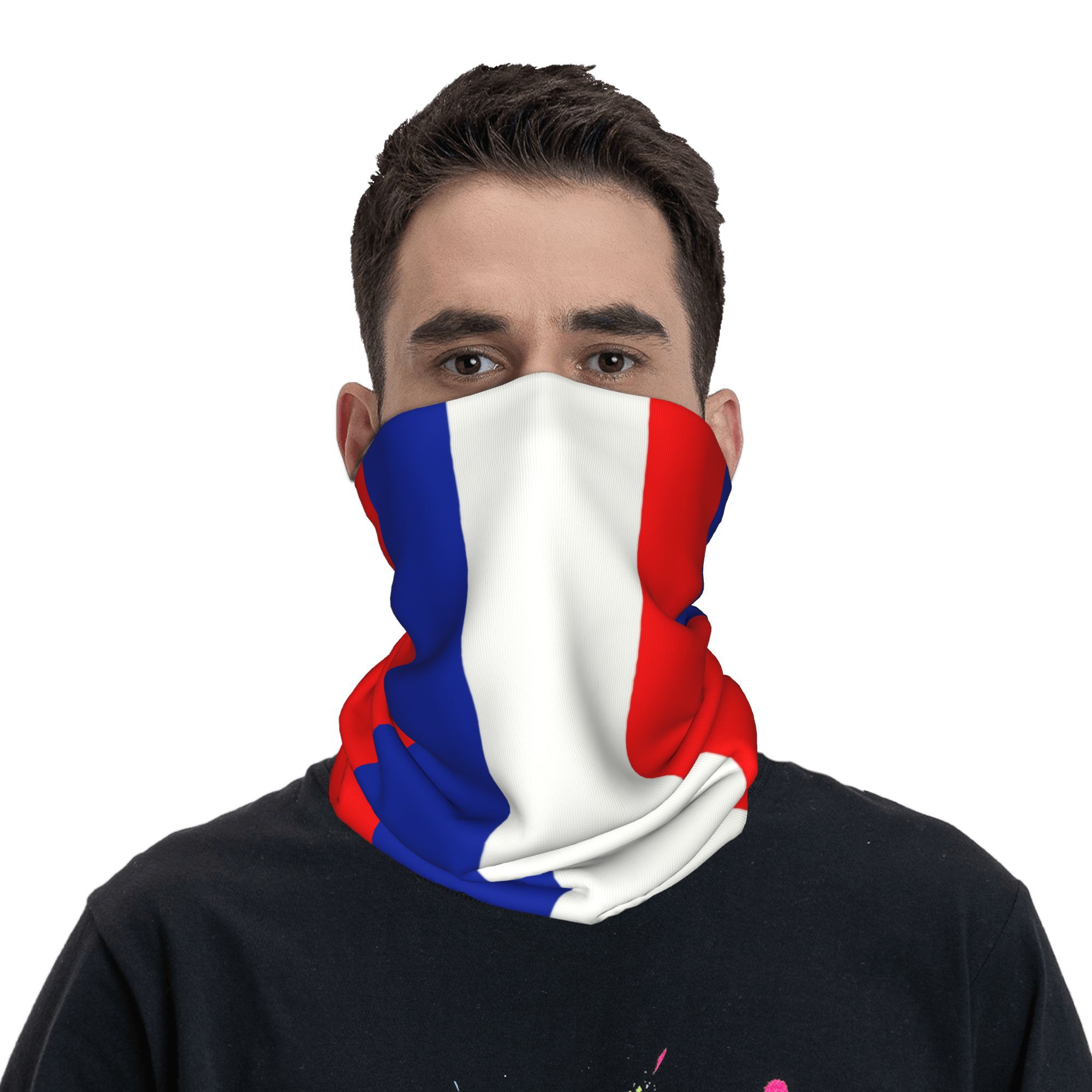 مخصص العلم الفرنسي فرنسا باندا - مراجعة Neck Gaiter Fleece وسعره