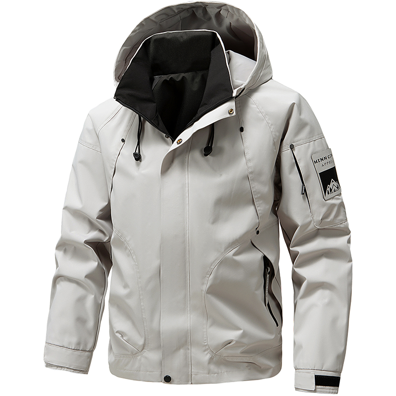 جاكيت رجالي مقاوم للماء بغطاء  - مراجعة Windproof Jacket Softshell وسعره