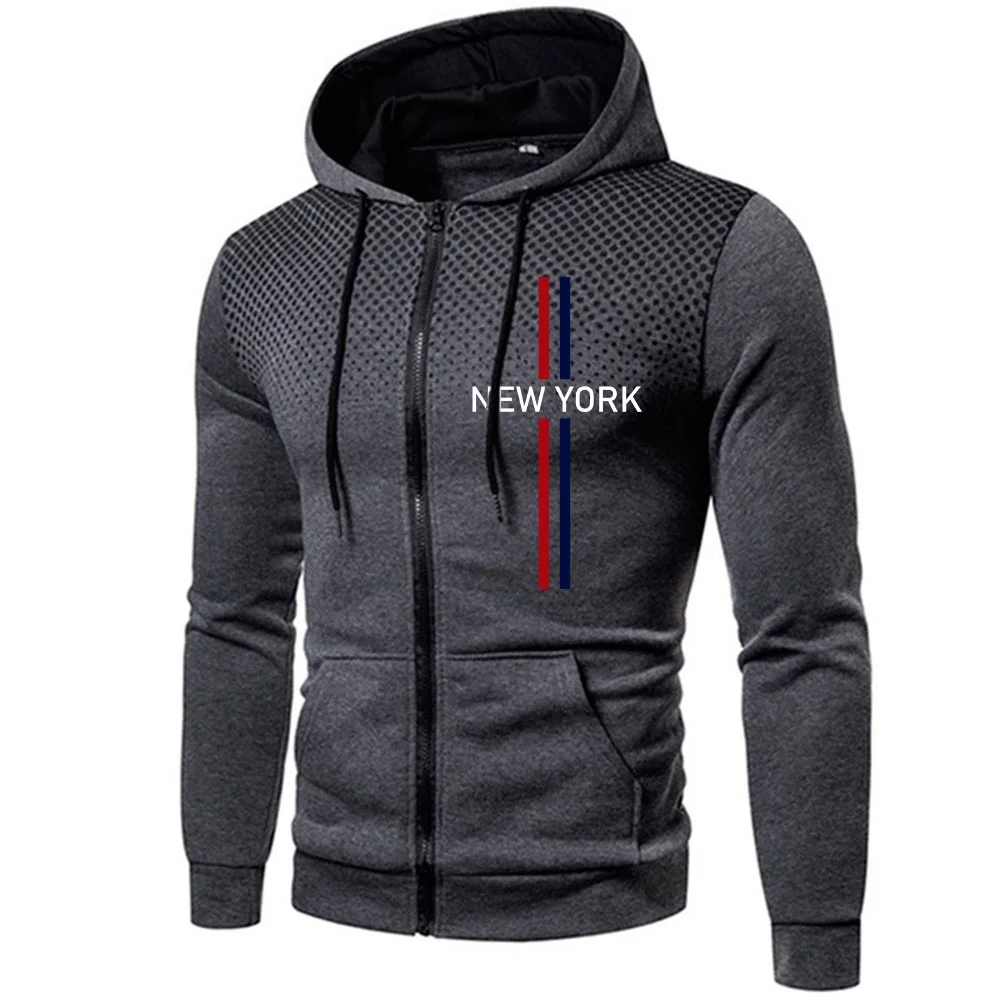 نيويورك الطباعة رجالي جاكيتات  - مراجعة Winter Clothing New York وسعره