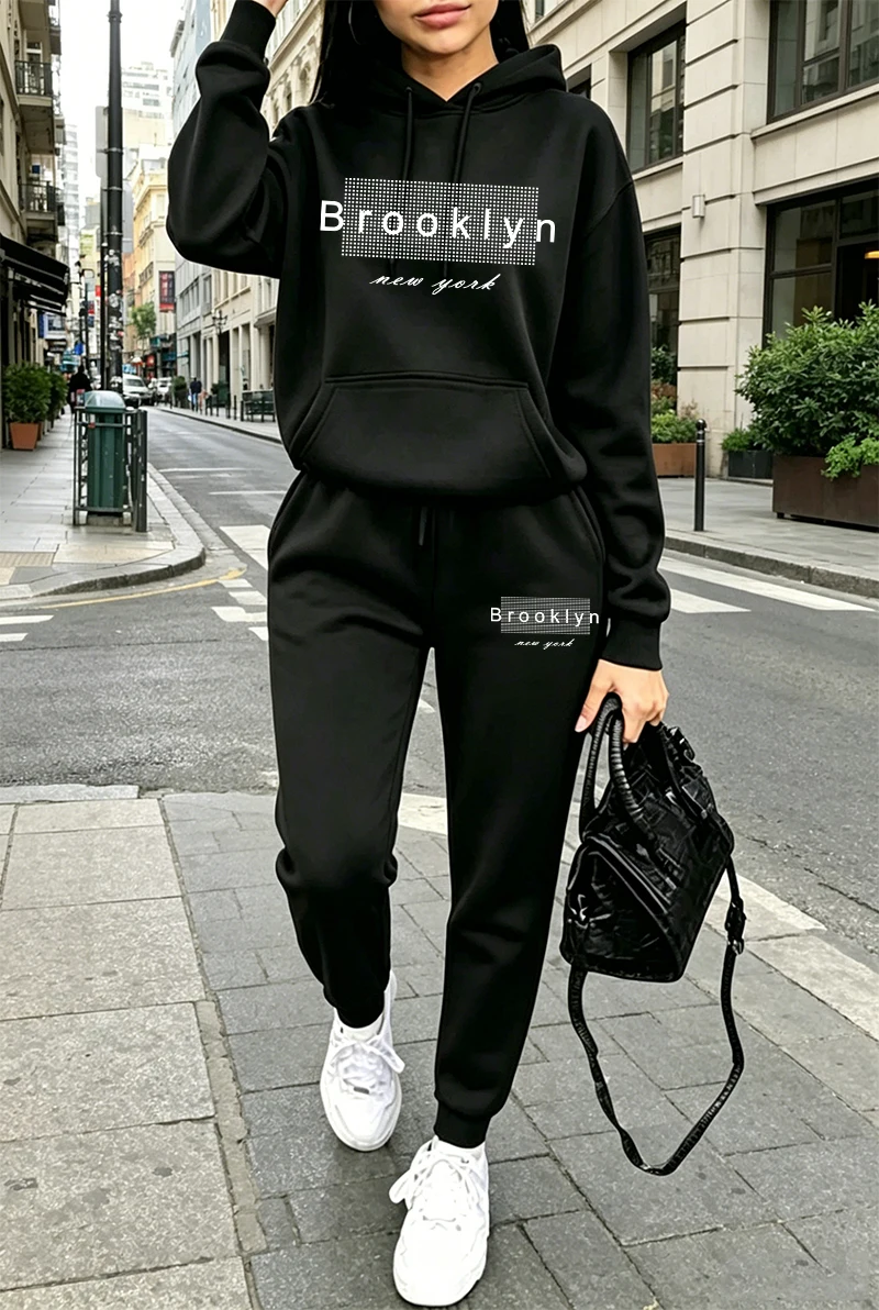 بدلة رياضية نسائية مطبوعة، هود - مراجعة Winter Clothing Usa وسعره