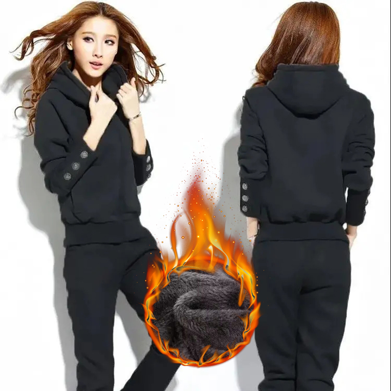 الشتاء 2 قطع مجموعات مقنعين أف - مراجعة Winter Clothing Sales وسعره
