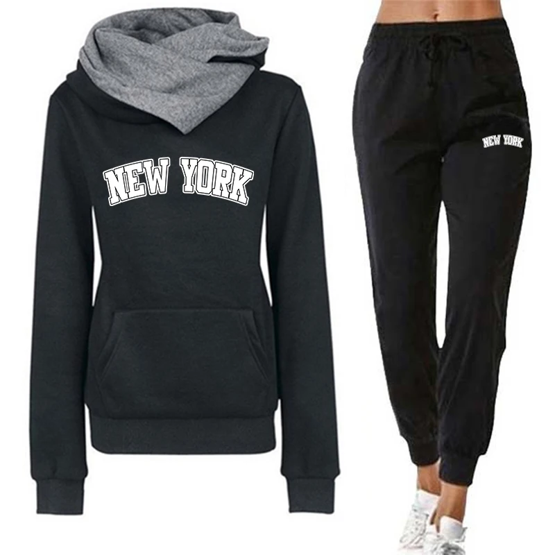 بدلة رياضية نسائية للخريف والش - مراجعة Winter Clothing New York وسعره