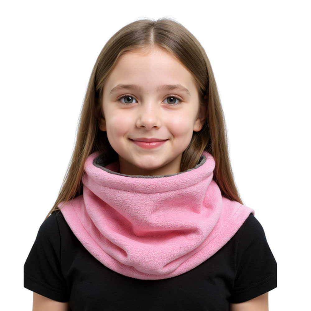 شتاء دافئ أفخم الصوف فتاة وشاح - مراجعة Neck Gaiter Fleece وسعره