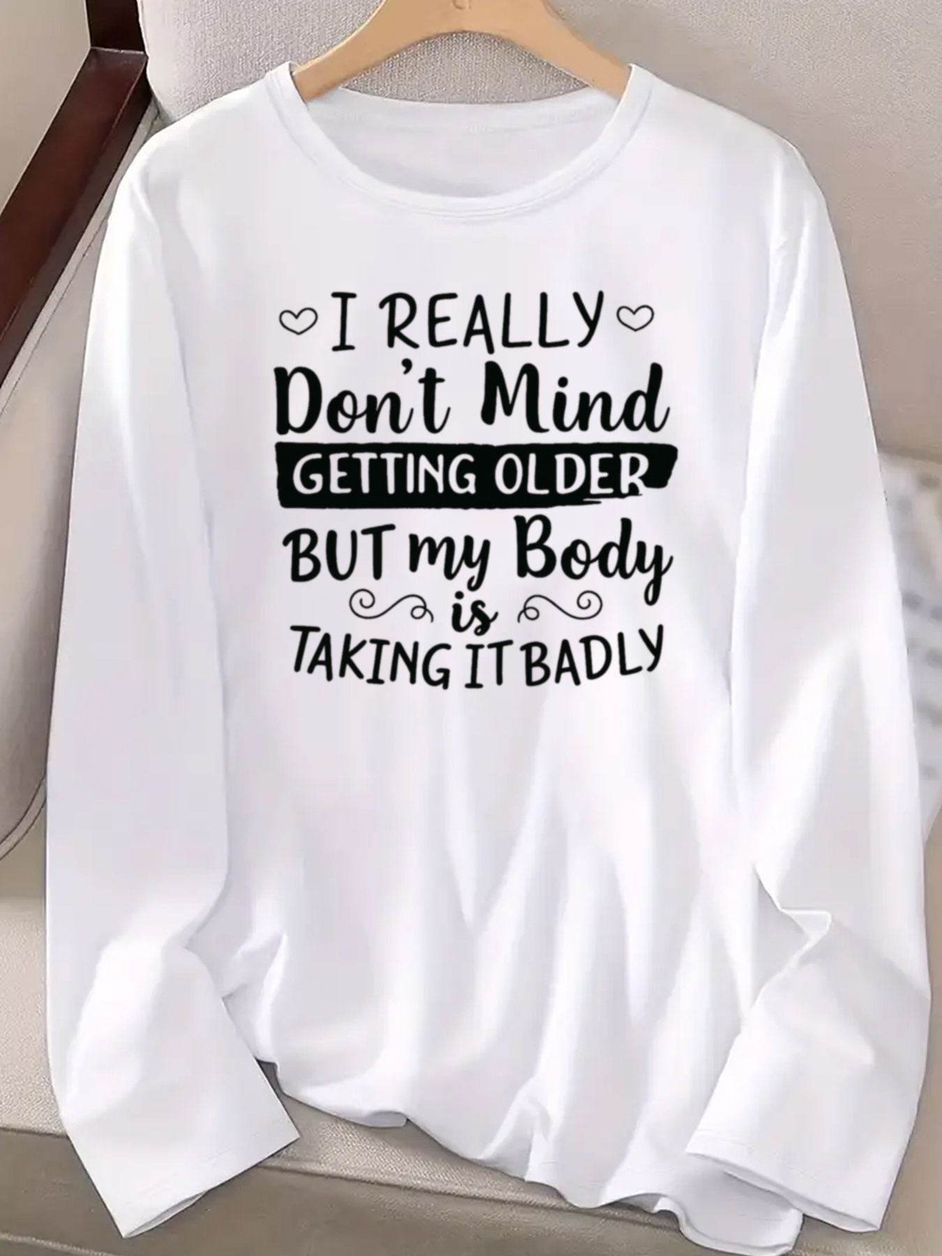 تي شيرت بأكمام طويلة مع اقتباس - مراجعة Winter Clothing Quotes وسعره