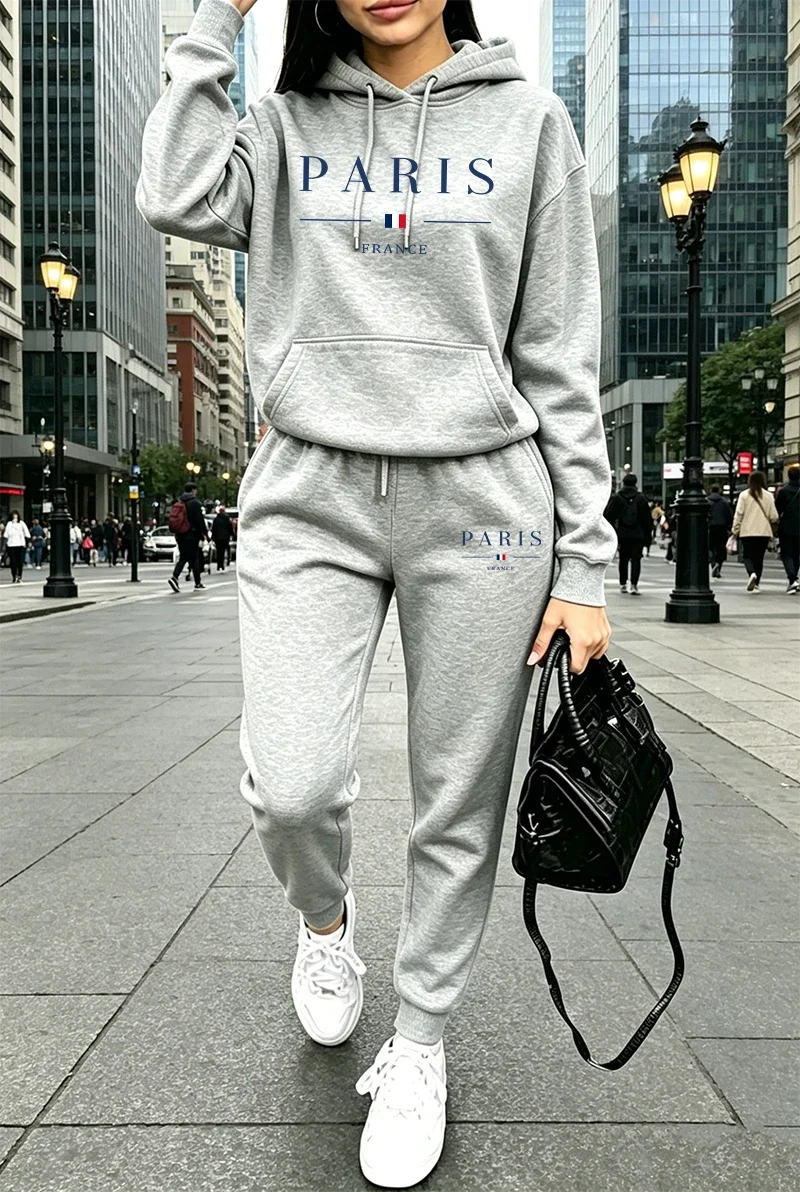 هودي وبنطلون رياضي للشوارع الح - مراجعة Winter Clothing Sales وسعره