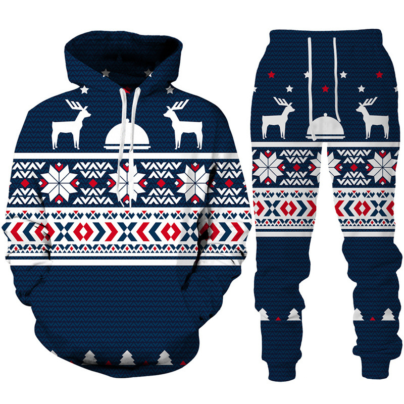 طقم بدلة رياضية مضحكة بطباعة ث - مراجعة Winter Clothing Factory Outlet وسعره