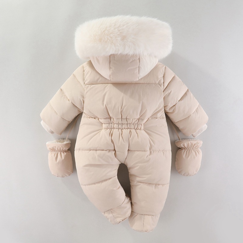 الشتاء الوليد الطفل رومبير مع  - مراجعة Winter Clothing Newborn وسعره