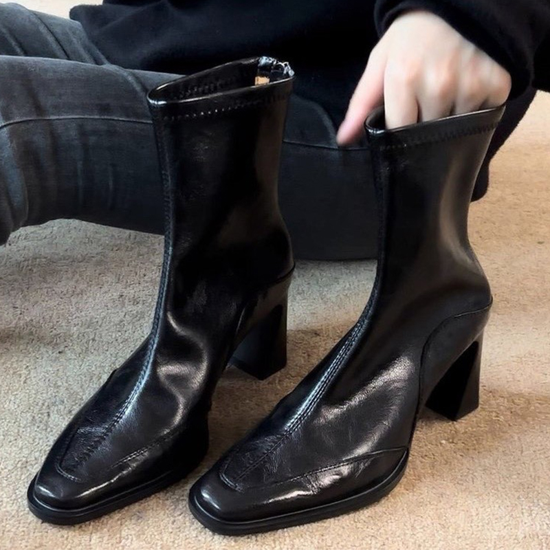 عالية الكعب المرأة حذاء من الج - مراجعة Winter Clothing Trends 2025 وسعره