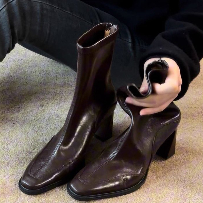 عالية الكعب المرأة حذاء من الج - مراجعة Winter Clothing Trends 2025 وسعره